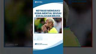 Pasca Kekalahan Brasil, Neymar Jr Curhat di Media, Mengaku Mental Hancur dan Susah Move on