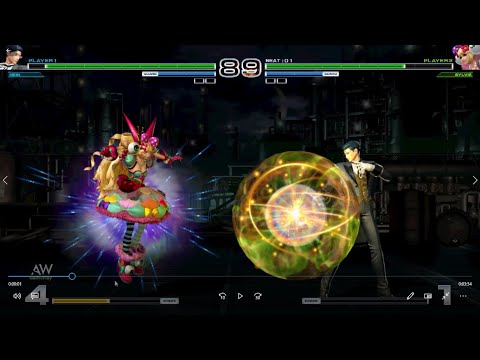 Hein vs Sylvie - The King of Fighters XIV Combos KOF 14