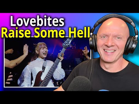 How Are They THIS GOOD LIVE? Lovebites - Raise Some Hell Reaction