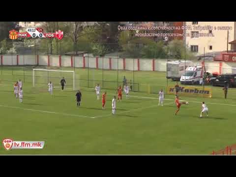 PMFL 27 kolo/Makedonija GP - Pobeda (Gol na Kirovski)