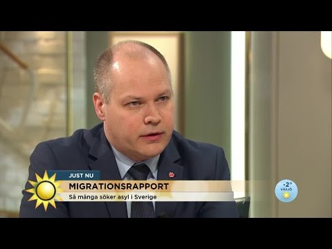 Så många söker asyl i Sverige - Nyhetsmorgon (TV4)
