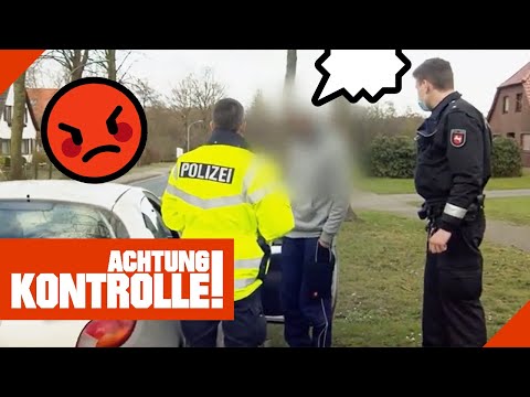 "Ich raste gleich aus!" AGGRESSIVER Fahrer verweigert Drogentest |1/3| Kabel Eins |Achtung Kontrolle