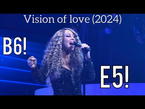 Mariah Carey - Vision Of Love (Celebration of Mimi, 2024) VOCAL SHOWCASE!