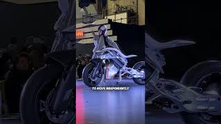 Download lagu Yamaha has unveiled an incredible self-balancing electric motorcycle without handlebars. mp3