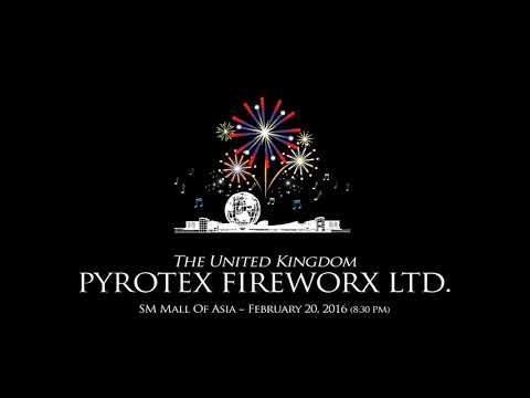 2016 Champion Philippine International Pyromusical Competition Uk Pyrotex Fireworx