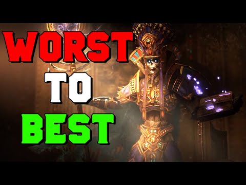 Tomb Kings Campaigns from Worst to Best