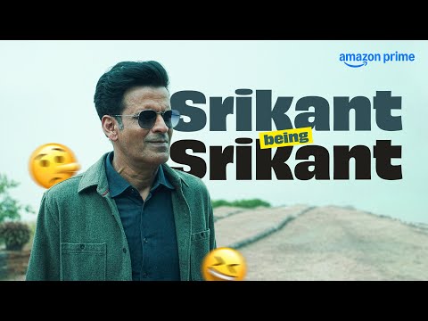 Just Srikant Things ft. Season 3 moments 👀 | The Family Man | Prime Video India
