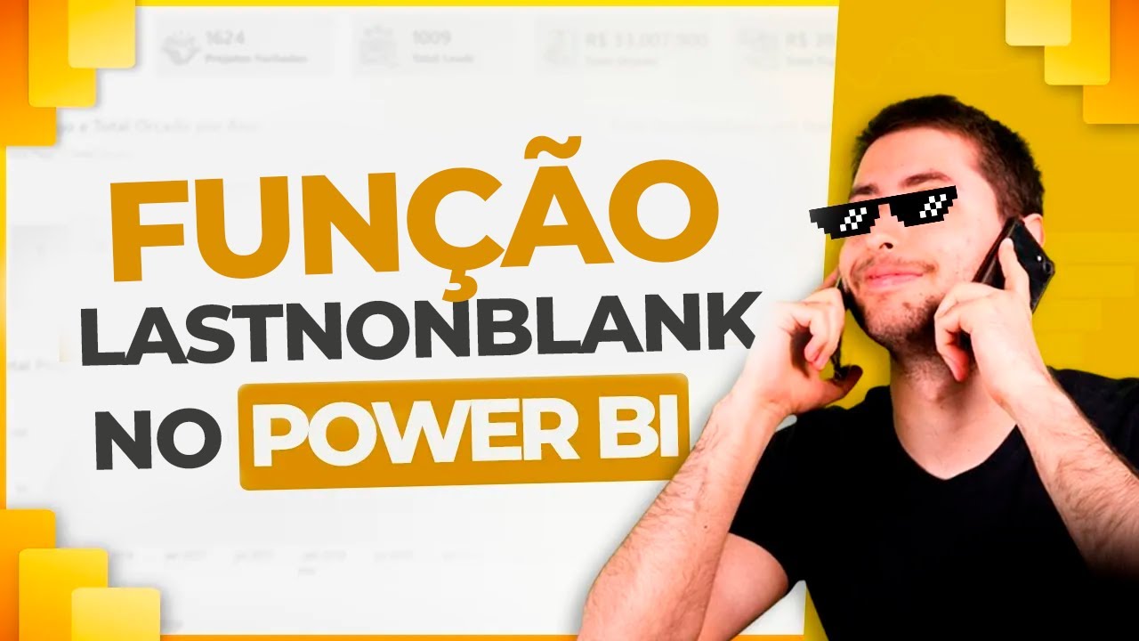 Fórmula LASTNONBLANK no Power BI
