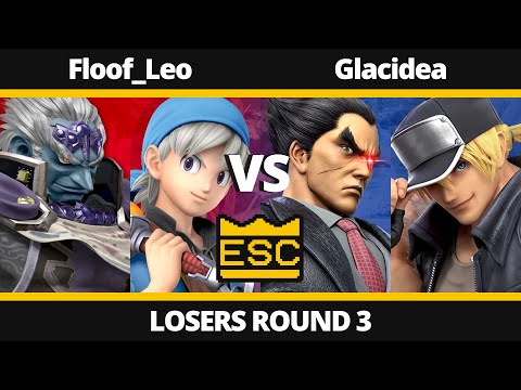 ESC 25 Losers Round 3 - Floof_Leo (Hero, Ganondorf) Vs. Glacidea (Terry, Kazuya) - SSBU Local