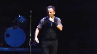 Bruce Springsteen 2013-05-08 Turku - The River (dedication intro)