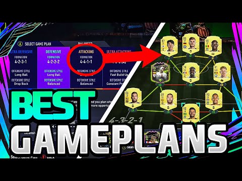 FIFA 21 | BEST META Gameplans + Custom Tactics (4231/4222/4411/433(4) - FIFA 21 ULTIMATE TEAM