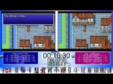 Final Fantasy Series Relay Race II - Final Fantasy I (GBA)