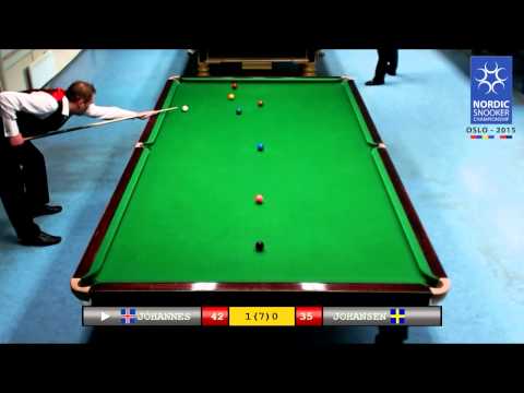 Nordic Championship 2015 - Ro8 - Jóhannesson [Ice] v Johansen [Den]