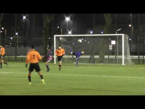 6 feb 2018 FC Utrecht O15-1 - VV De Meern O17-2 vriendsch 3-4 Makkie voor Marnix