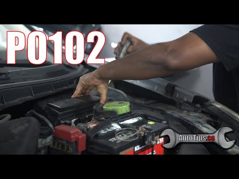Fixing P0102 engine code