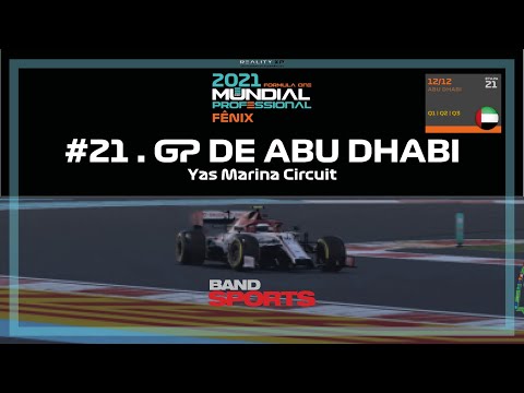 F1 2021 MUNDIAL - PROFESSIONAL | ETAPA 21 - GP DE ABU DHABI | AO VIVO