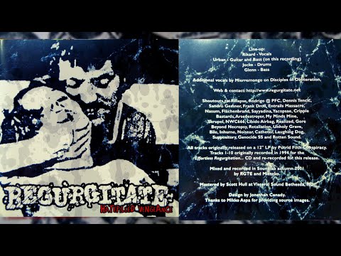 Regurgitate - Hatefilled Vengeance (2002) Full Ep