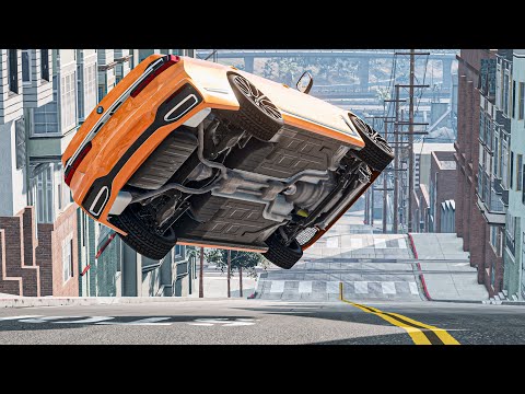 Overconfident Drivers Crash - BeamNG Drive