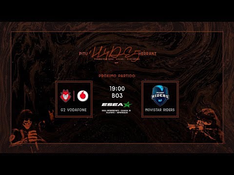 G2 Vodafone vs Movistar Riders (Map 3 - Semifinales) [Playoffs ESEA Intermediate]