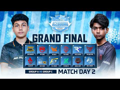 [🔴LIVE] GRAND FINAL DAY 2 ; A vs C - 80000 BDT PRIZEPOOL  | FREE FIRE: ICEBOUND 2025