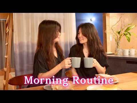 【モーニングルーティン】彼女と一緒に作る朝ごはんが幸せすぎた💗