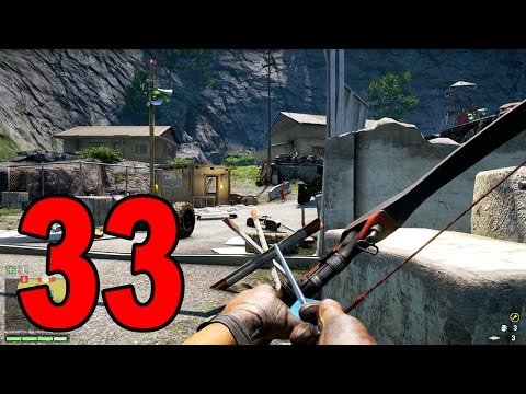 Far Cry 4 - Part 33 - 20 Enemies, 1 Crossbow (Let's Play / Walkthrough / PS4 Gameplay)