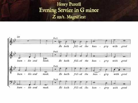 Purcell: Z 231/1. Magnificat (Evening Service in G minor) - Preston