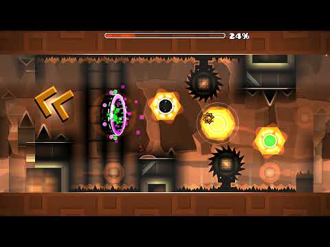 Geometry Dash- [Insane Demon] First Blood by fruitsnack (All coins)