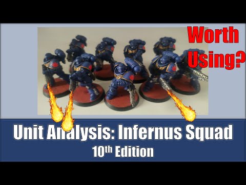 Unit Analysis: Infernus Squad - Warhammer 40k 10th edition