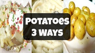 Instant Pot Recipes For Beginners | 3 Ways To Cook Potatoes