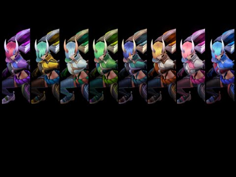 All Inkshadow Kai'Sa Chromas - League of Legends
