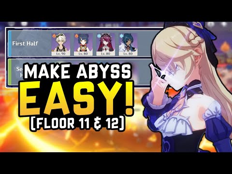 F2P HOW TO BEAT 2.8 SPIRAL ABYSS! F2P Genshin Impact 2.8 Detailed Spiral Abyss Guide for 11 & 12