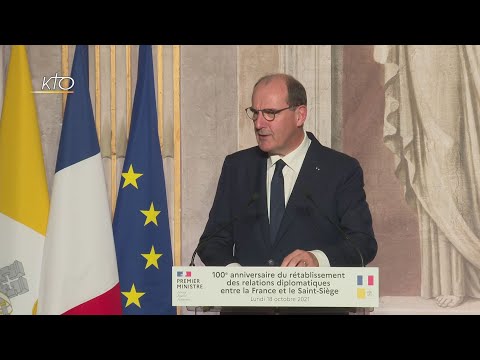 Discours de Jean Castex à l’Ambassade de France près le Saint-Siège, à Rome