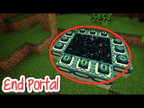 How to Make End Portal in Minecraft! (1.21+)