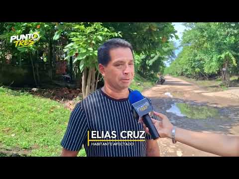 Calles en el distrito de El Paisnal lucen olvidadas por las autoridades 