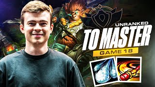 18 - WUKONG JUNGLE (rôle maudit) - UNRANKED TO MASTER HARD MODE