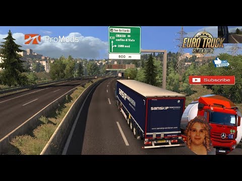 Euro Truck Simulator 2 (1.31) Promods 2.30 Italy road to Como Scania S 2016 Nextgen + DLC's & Mods