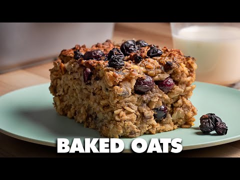 How to Make Baked Oats - Viral TikTok Baked Oats Recipe