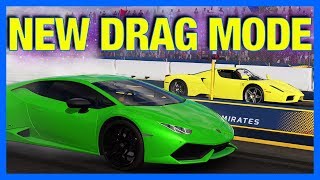 Forza 7 : NEW DRAG RACING MODE GAMEPLAY!! (Experimental Drag Racing)