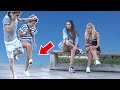 stepping over nothing prank awesome reactions best of just for laughs