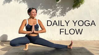 Daily Yoga Flow For Flexibility | All Levels & Prenatal Friendly