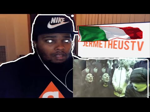 American Reacts To Italian Drill | BabyGang - Baby Official Video