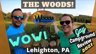 Over 1,000 People Each Weekend!! The Woods Resort Gay Campground Review '21 - Lehighton, PA