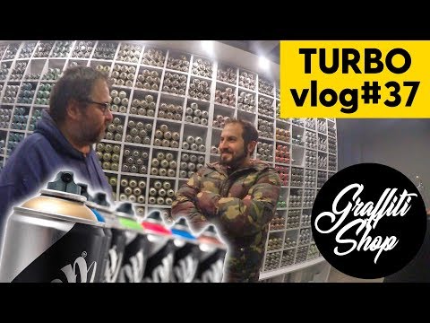 Turbo Vlog #37 - Graffitishop'a gittik Loop Colors'ın hikayesi