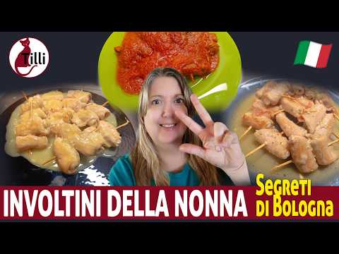 3 INVOLTINI DI CARNE: Ricette Tradizionali della Nonna Bolognese (Facili, Succosi e Congelabili)