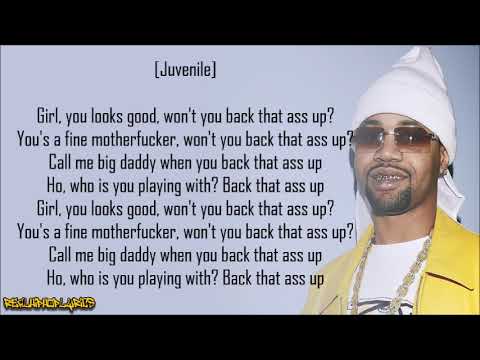 Juvenile - Back That Azz Up ft. Mannie Fresh & Lil Wayne (Lyrics)