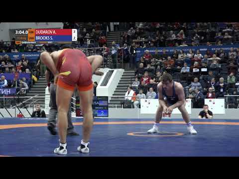 Qual. FS - 86 kg: A. DUDAROV (GER) v. S. BROOKS (USA)