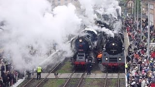 preview picture of video 'Parada Parowozów (Locomotive Parade) Wolsztyn 2013 r - część 2'