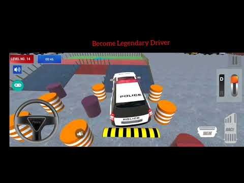 Prado Car Parking: Modern Police Car Game level14
