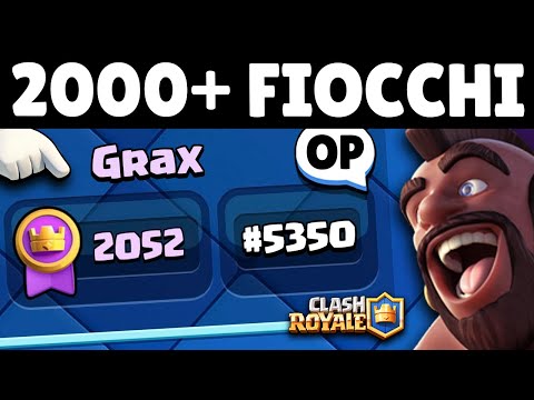 IMPENSABILE... GRAX SUPERA 2000 MEDAGLIETTE! - Clash Royale